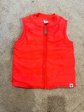Carter's Red Quilted Toddler Vest